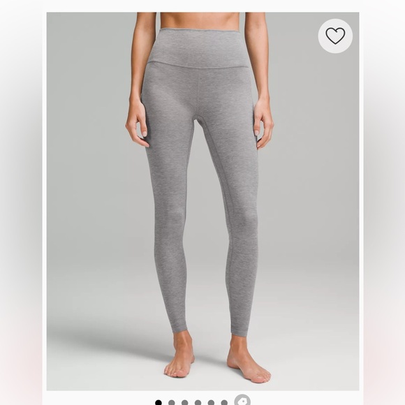 lululemon athletica Pants - GUC Lululemon Align™ High-Rise Pant 28" in heathered grey